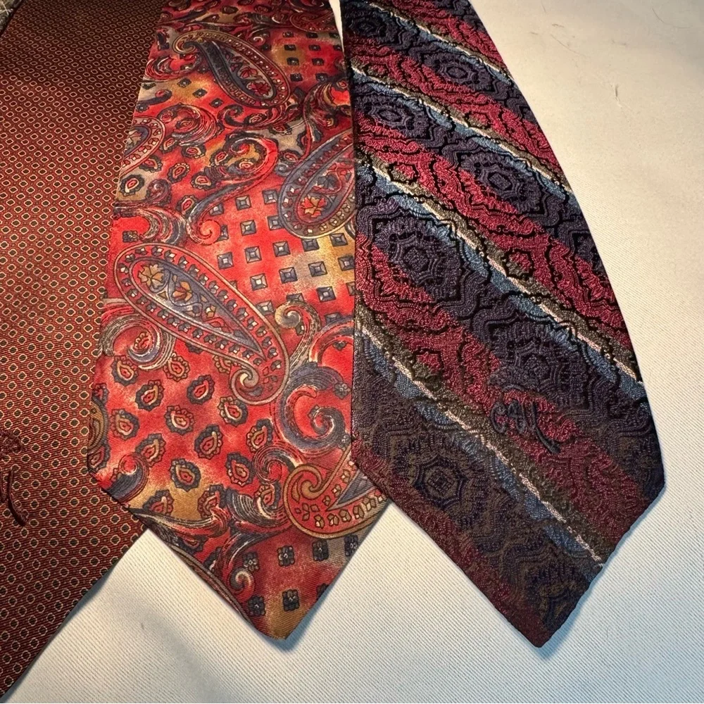 Timeless Vintage Men’s Tie Set - Countess Mara and Bill Blass